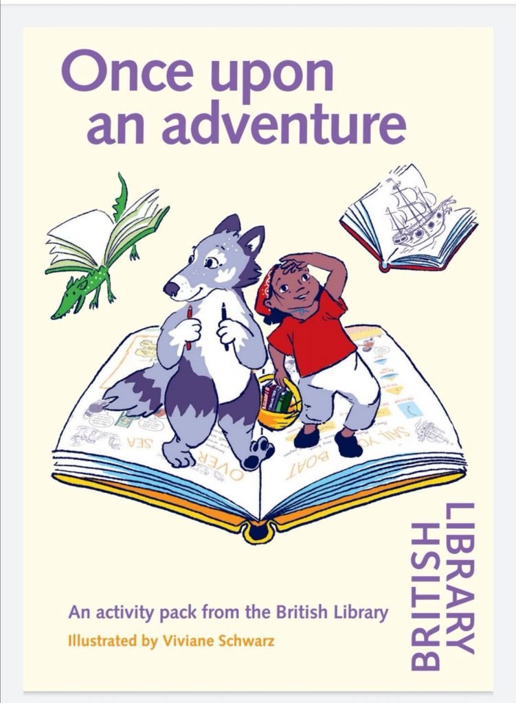 กิจกรรมสำหรับเด็กๆ ที่อยู่บ้านในรูปแบบ Printable Activity Pack ของห้องสมุด British Library